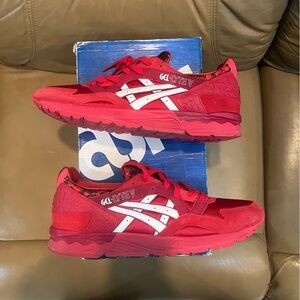 ASICS Gel Lyte 5 Romance Red White Size 13 Men’s Sneakers